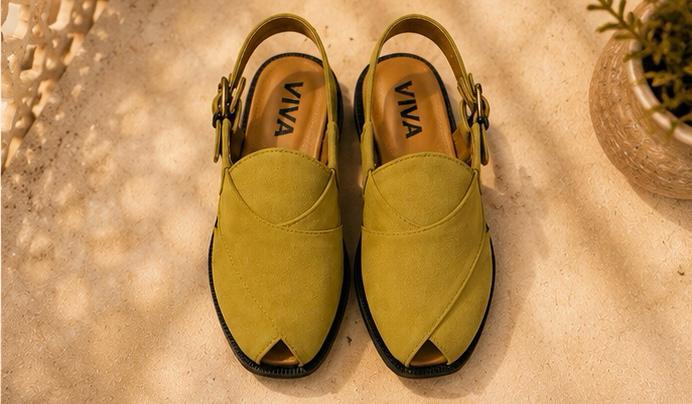 Suede Foam-Sole Peshawari Chappal