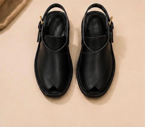 Handcrafted Leather Peshawari Chappal