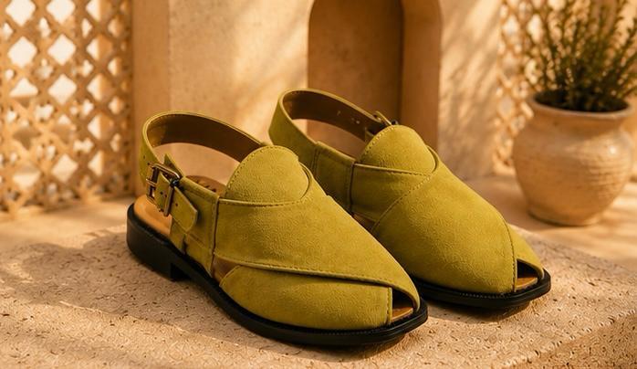 Suede Foam-Sole Peshawari Chappal