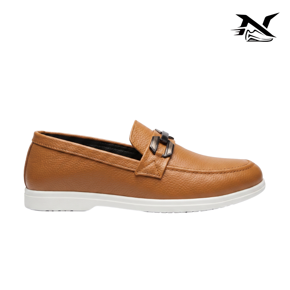 Blanco Horsebit Loafer
