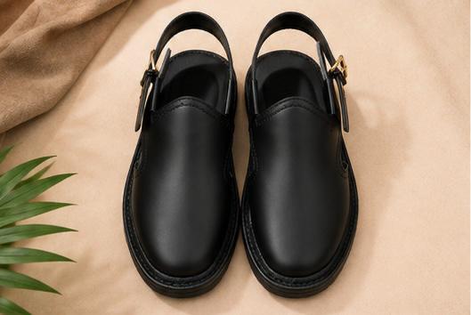 Classic Leather Peshawari Chappal