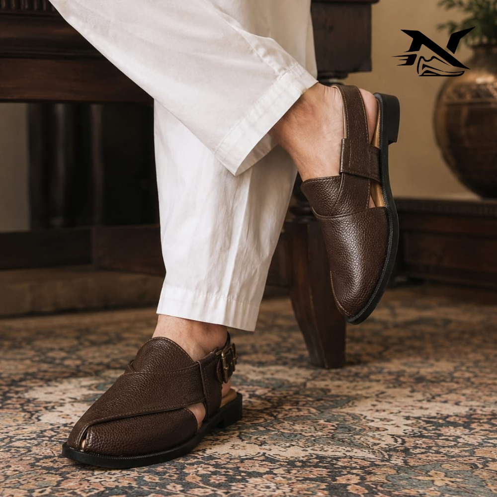 Handcrafted Peshawari Chappal