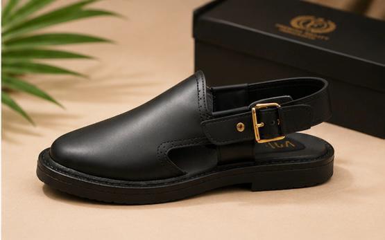 Classic Leather Peshawari Chappal