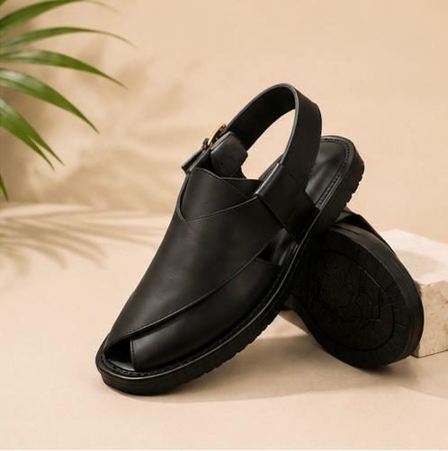Handcrafted Leather Peshawari Chappal